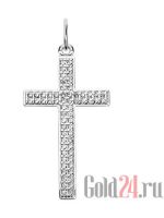Серебряный крестик — символ приверженности Богу
