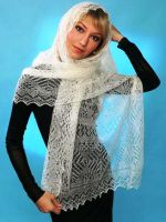 Ажурный шарф – снуд, платок, хомут и другие модели