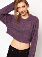 Короткий свитер – с чем носить и как создать модный образ?