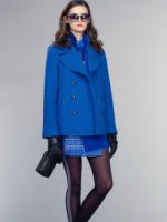 Синее пальто – лучшие образы и как правильно подобрать аксессуары?