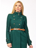 С чем носить зеленое пальто – подборка фото стильных образов в пальто зеленого цвета