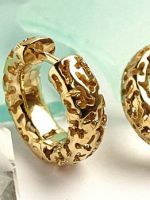 Серьги-кольца – кому идут и с чем носить золотые и серебряные серьги-кольца?