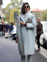С чем носить пальто кокон – правила создания модного городского образа