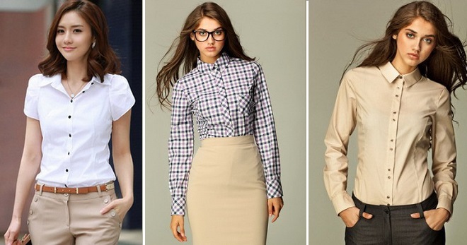 Женские рубашки – самые модные модели и расцветки