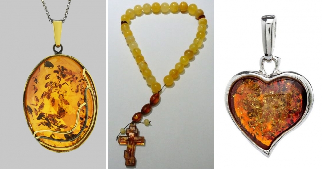 Украшения из янтаря – модные золотые и серебряные янтарные изделия