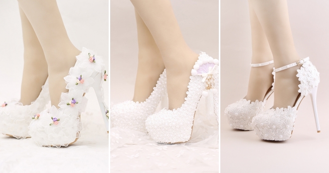 Свадебная обувь – лучшие модели современной моды