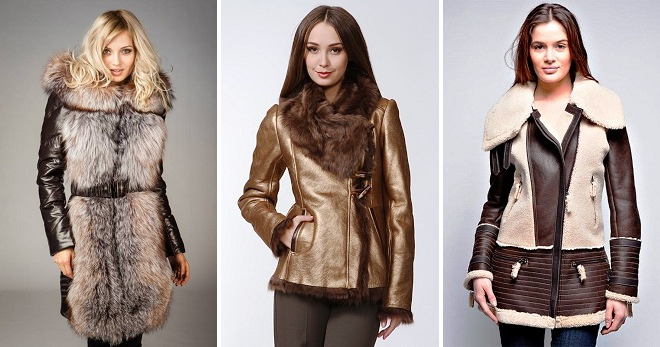 Женские кожаные дубленки – с чем носить натуральные и искуственные дубленки из кожи?