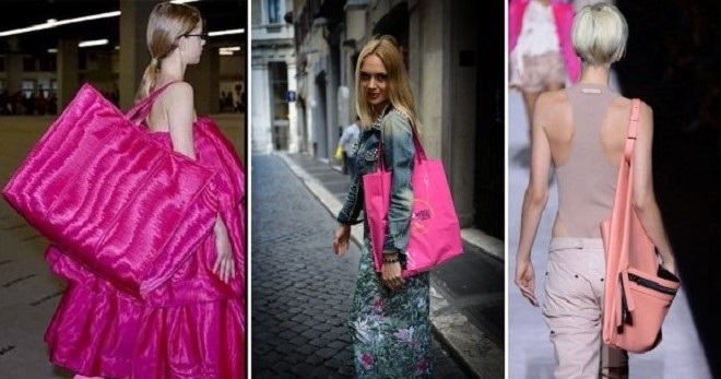Розовая сумка – с чем носить и как создавать стильные образы?
