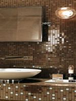 Керамическая плитка-мозаика для ванной
