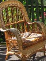 Плетеная мебель для дачи - как создать комфорт на загородной усадьбе?