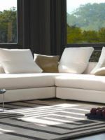 Белый угловой диван - гармоничное решение для просторного интерьера