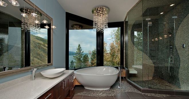 Люстра в ванную комнату - как выбрать лучший вариант для вашей ванной?