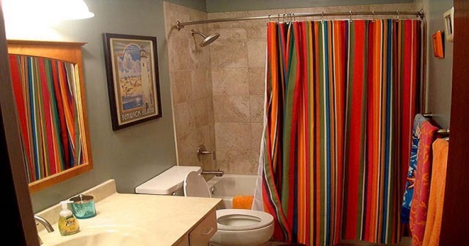 Шторы в ванную комнату - как подобрать для себя самый оптимальный вариант?