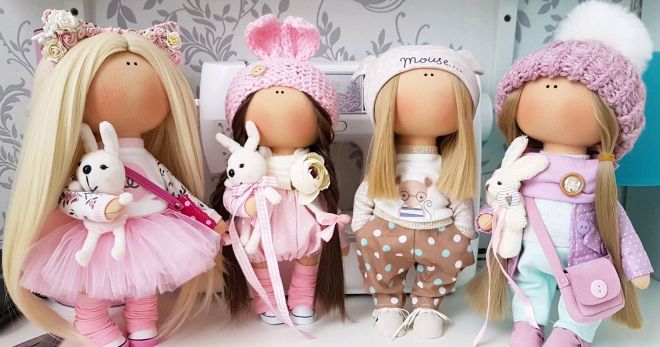 Интерьерные куклы - стильный и оригинальный элемент дизайна