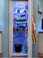 Угловой холодильник