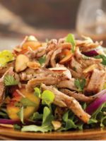 Салат с мясом - лучшие рецепты из свинины, курицы или говядины