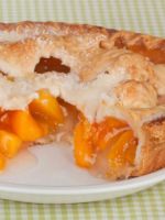 Пирог с персиками - оригинальные рецепты простой домашней выпечки