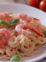 Паста с креветками в сливочном соусе - самые вкусные рецепты макарон по-итальянски
