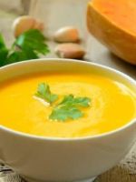 Суп из тыквы со сливками - очень вкусное, сытное и ароматное блюдо