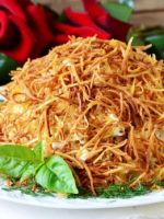 Салат «Муравейник» - вкусное, необычное блюдо для торжества