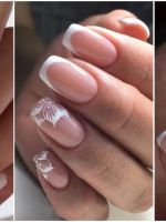 Свадебный маникюр для невесты 2021 - фото-подборка красивых стильных дизайнов ногтей