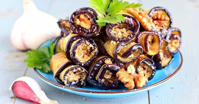 Блюда из баклажанов - быстрые и оригинальные рецепты вкусных закусок, салатов и супов