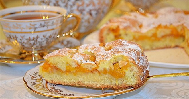 Пирог с абрикосами - самые вкусные рецепты разного теста и фруктовой начинки