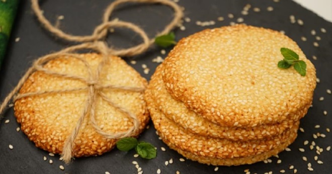 Кунжутное печенье - вкусные и простые рецепты хрустящего лакомства