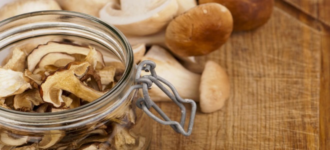как хранить сушеные грибы в домашних условиях