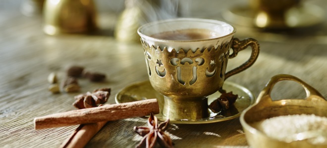 Кофе в турке с корицей