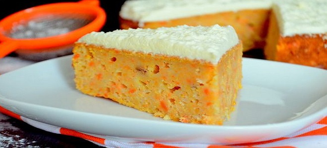 Морковно-тыквенный пирог