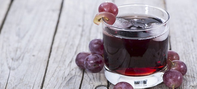 Настойка на виноградном соке с водкой
