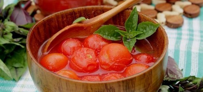 помидоры в собственном соку без уксуса