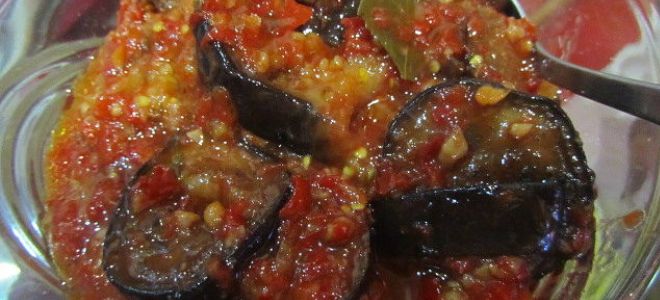 салат тещин язык из баклажанов