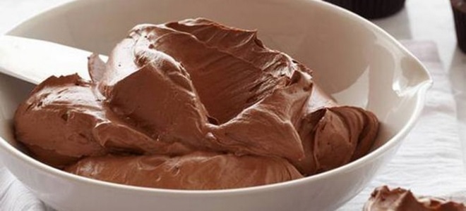 Шоколадно сливочный крем для торта