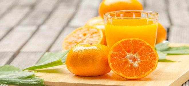 Сок из замороженных апельсинов - рецепт