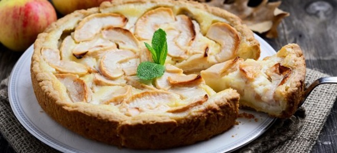 Яблочный пирог – простой рецепт