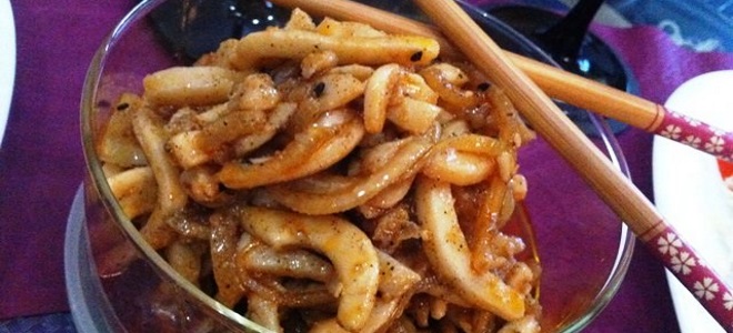 жареные кальмары по корейски рецепты