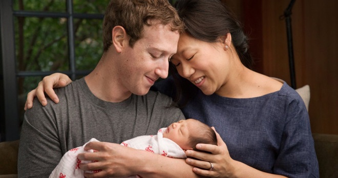 Основатель Facebook Марк Цукерберг стал отцом второй раз!