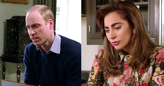 Принц Уильям и Леди Гага нашли общую тему для откровенного разговора по Facetime