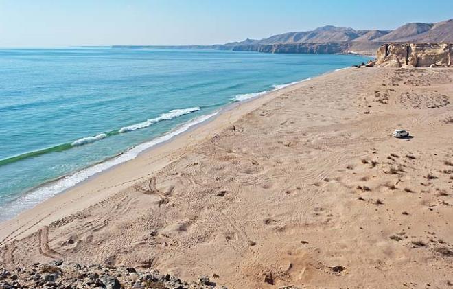 Безлюдные пляжи Омана