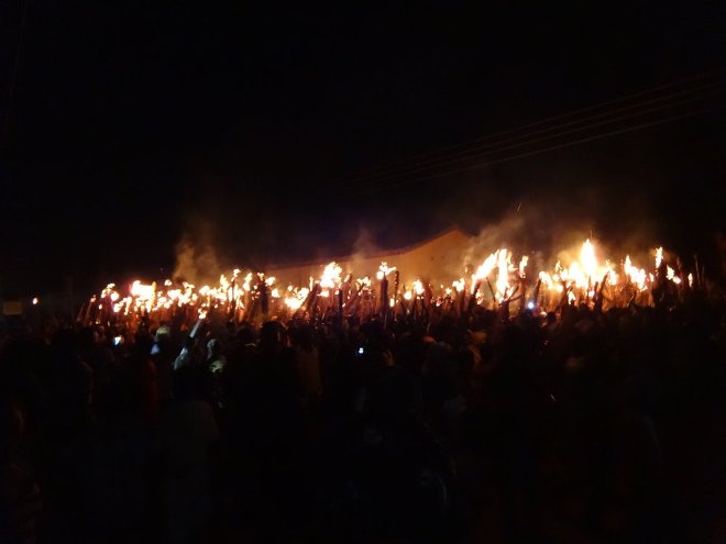 Фестиваль огня в Тамале