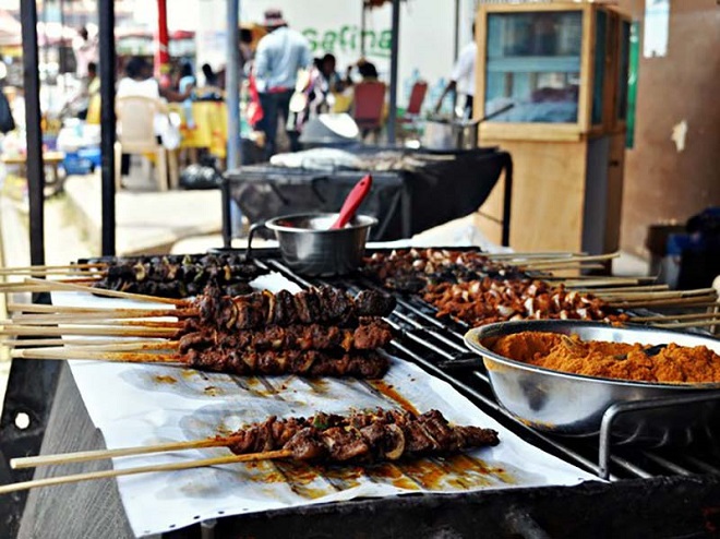 Уличная еда в Болгатанге