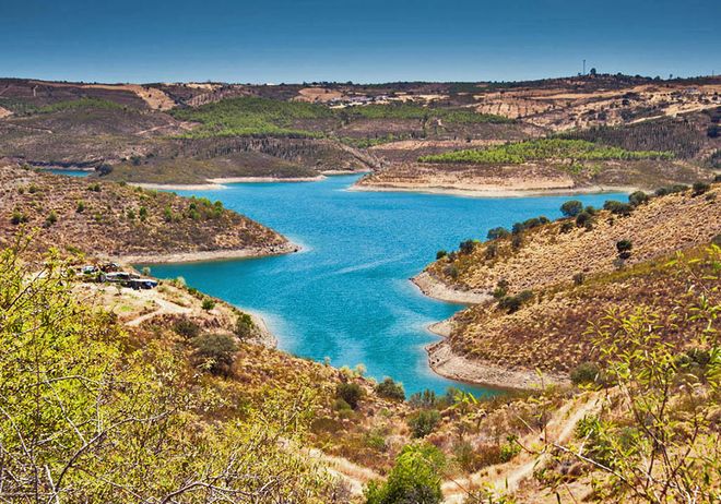 Река Голубой дракон (Оделейте), Португалия