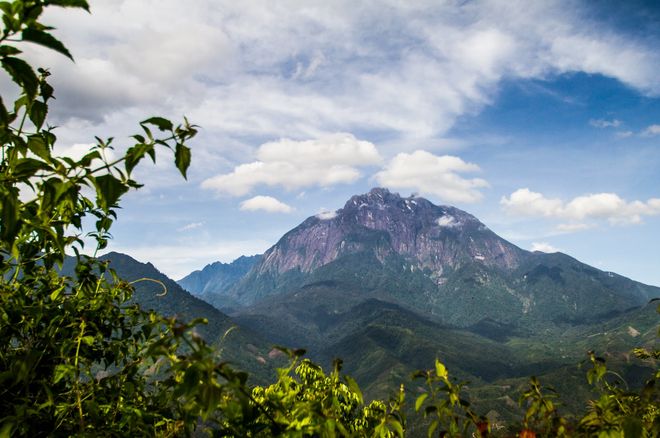 Горы Кинбалу в Малайзии