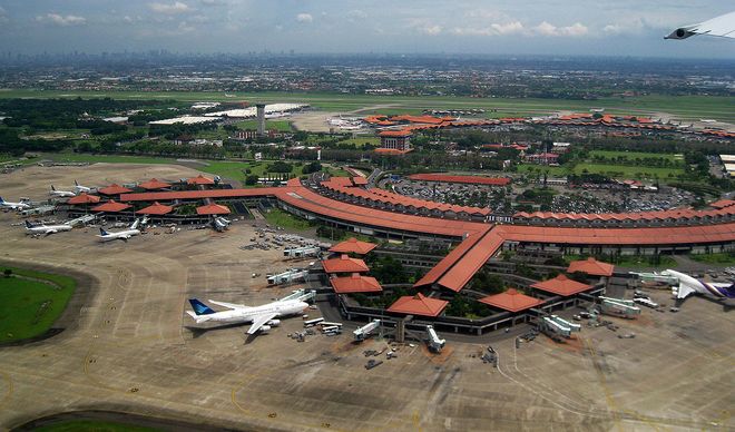 Международный аэропорт Сукарно-Хатта в Джакарте, Индонезия