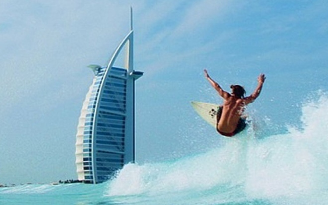 Серфинг в Дубае
