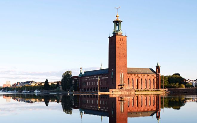 Смотровая площадка Стокгольмской ратуши