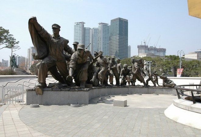 Военный мемориал в Южной Корее