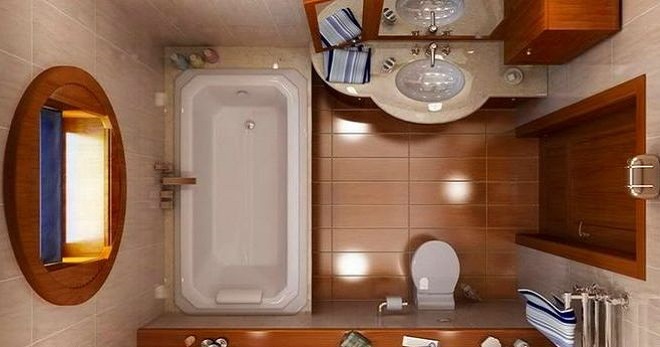 Дизайн ванной в хрущевке - как эффективно использовать минимальную площадь?